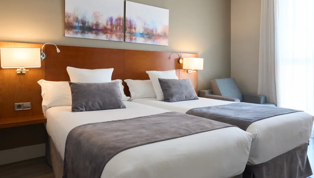 Habitación doble con cama supletoria