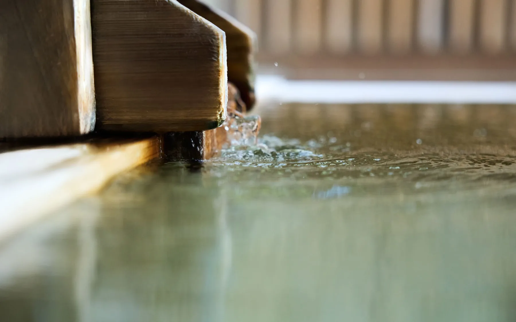The property's two private hot-spring sources