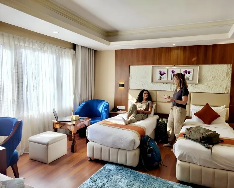 Deluxe twin room