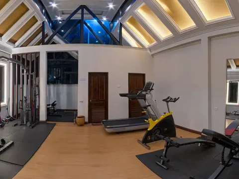 Gimnasio del hotel.