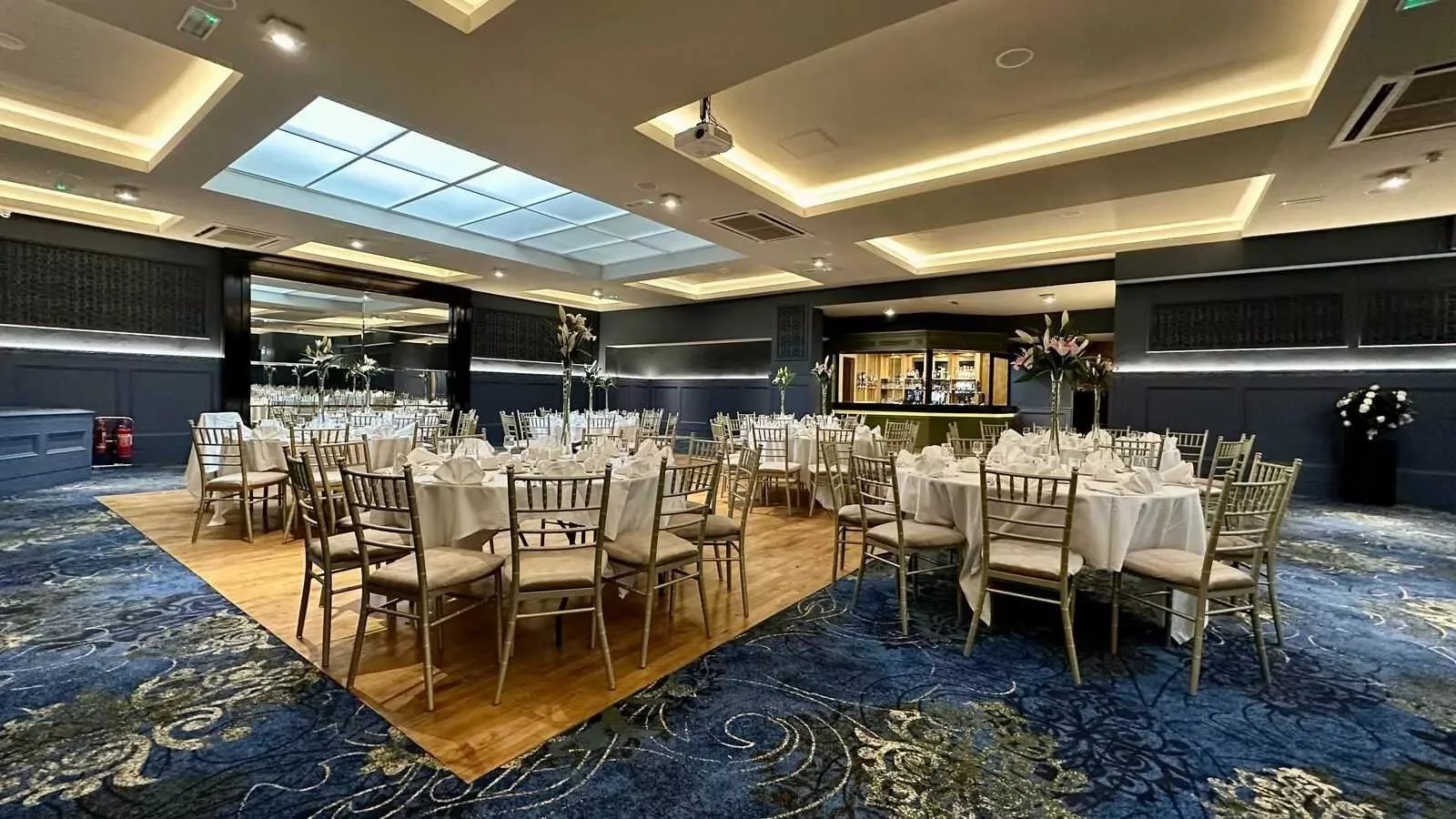 Hotel ballroom