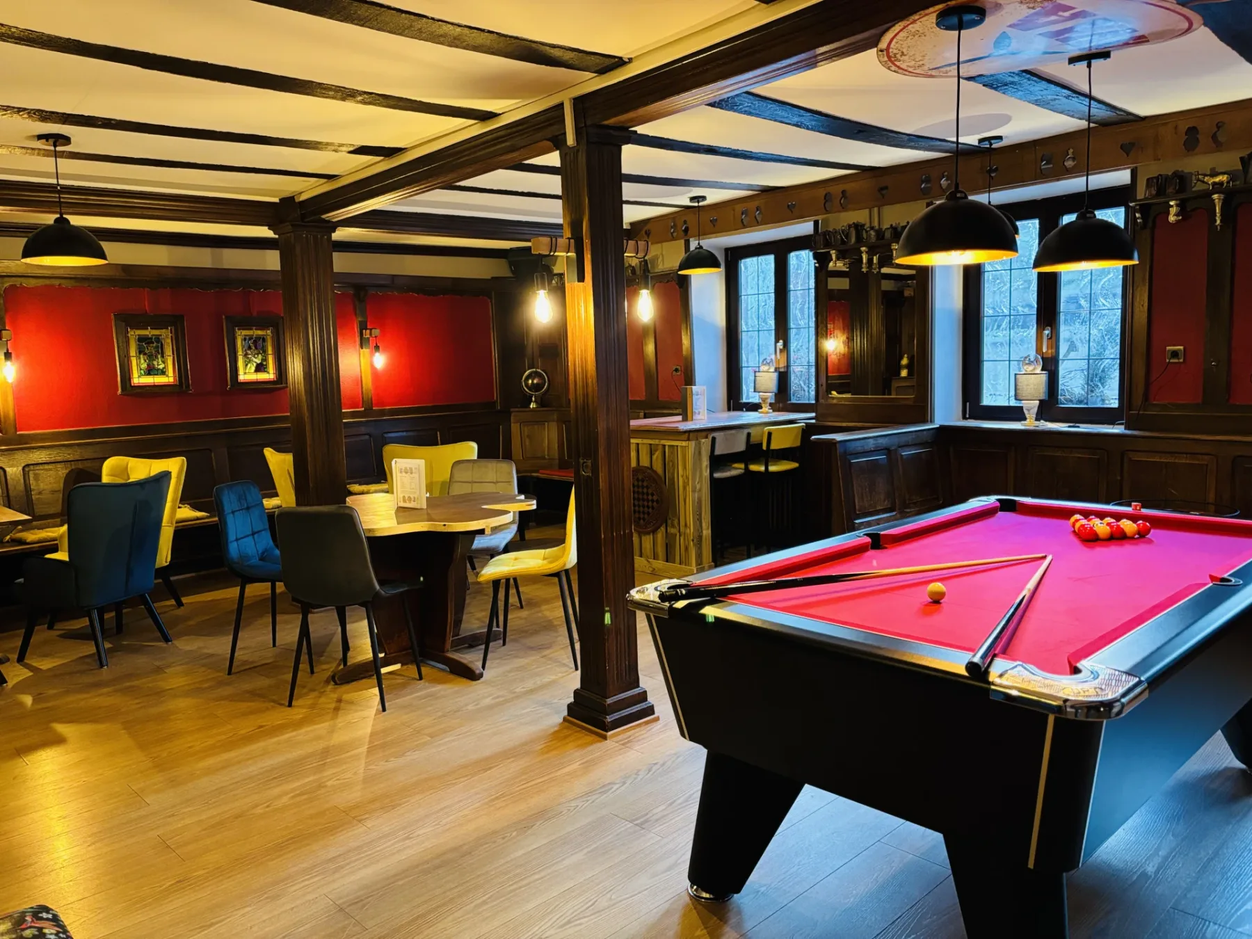 Family-accessible games room
