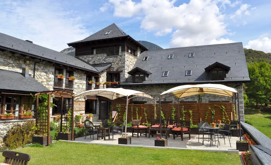 Hotel terrace