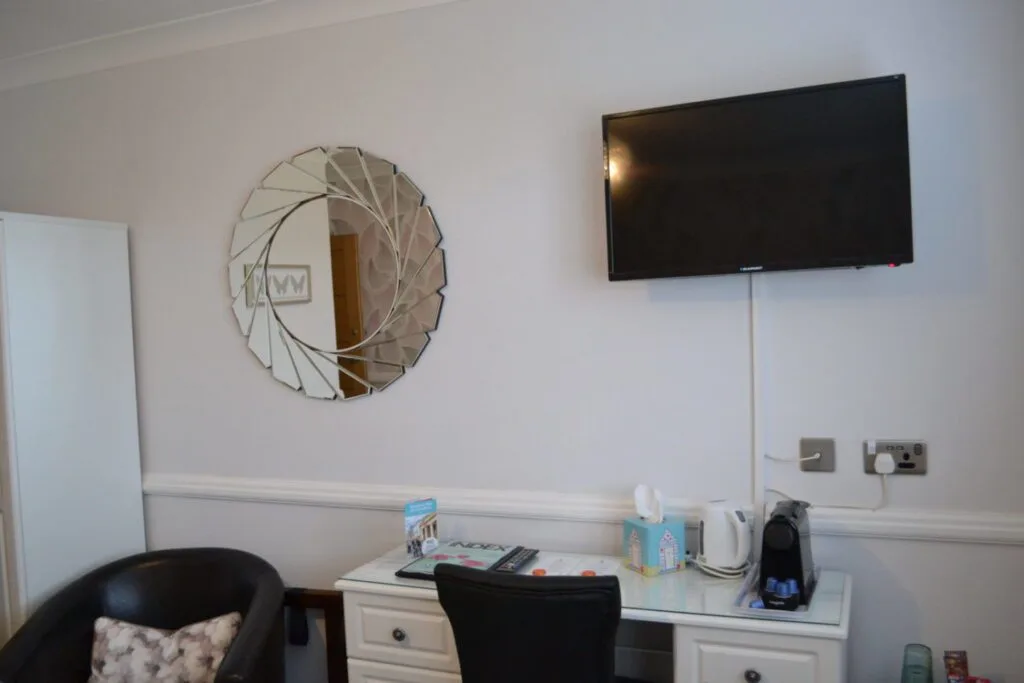 Twin-bedded room