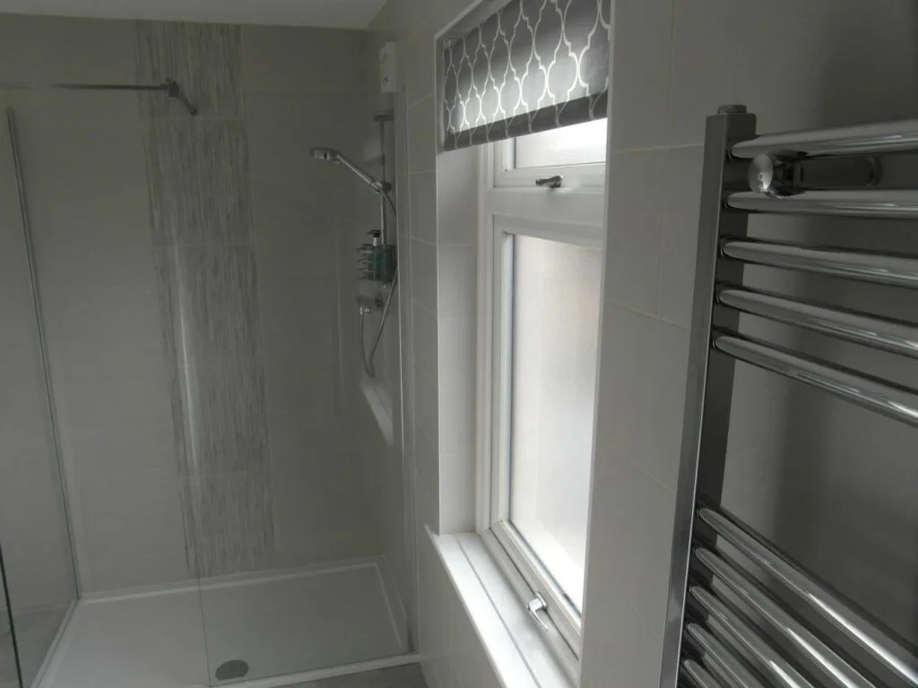 Superior Room Peacock shower