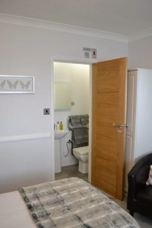Twin-bedded room