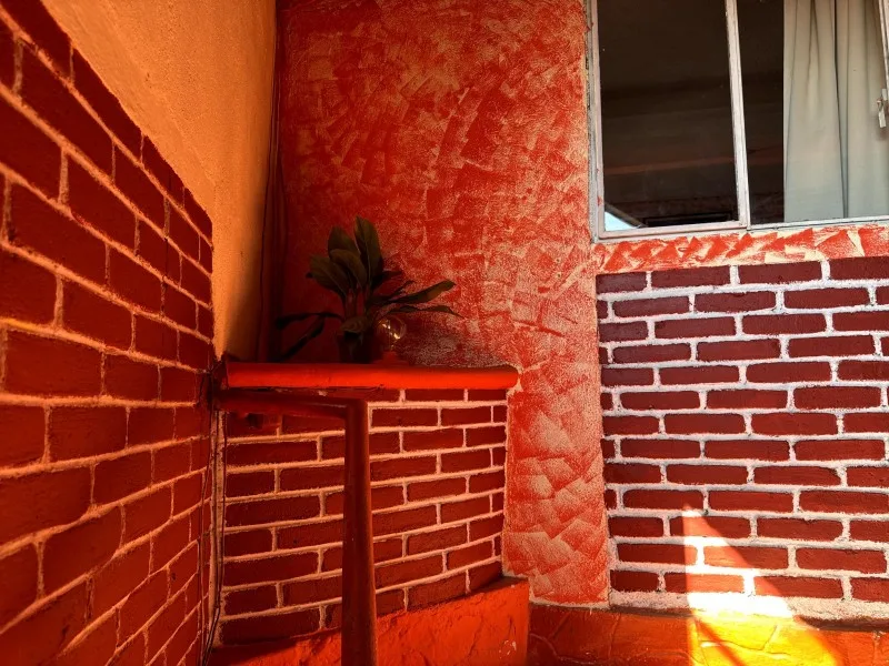 Hallway to guest rooms