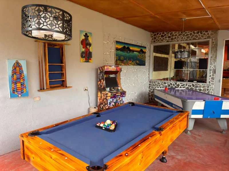 Billiards, hockey and video games