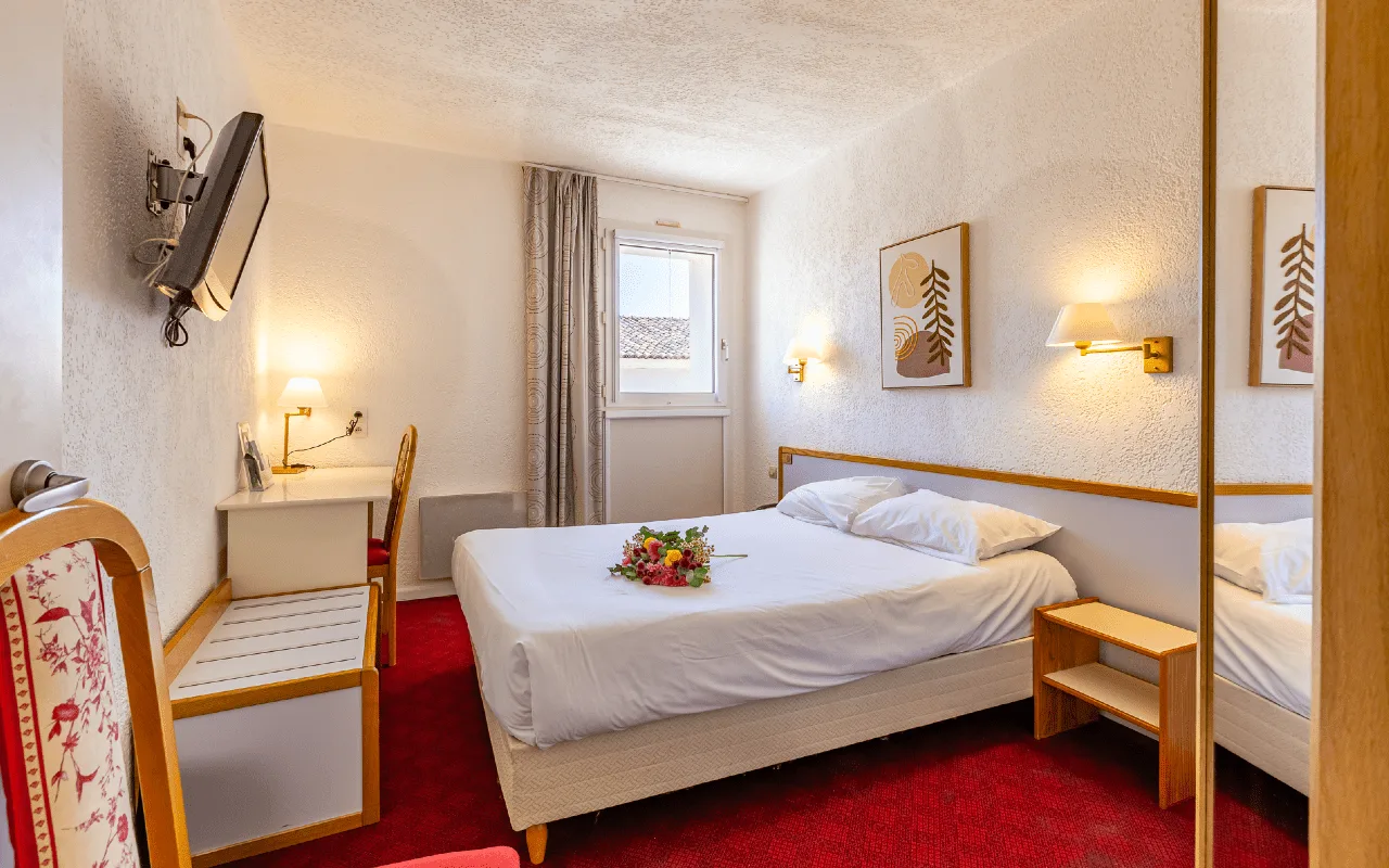 Habitación Héraclée con cama doble