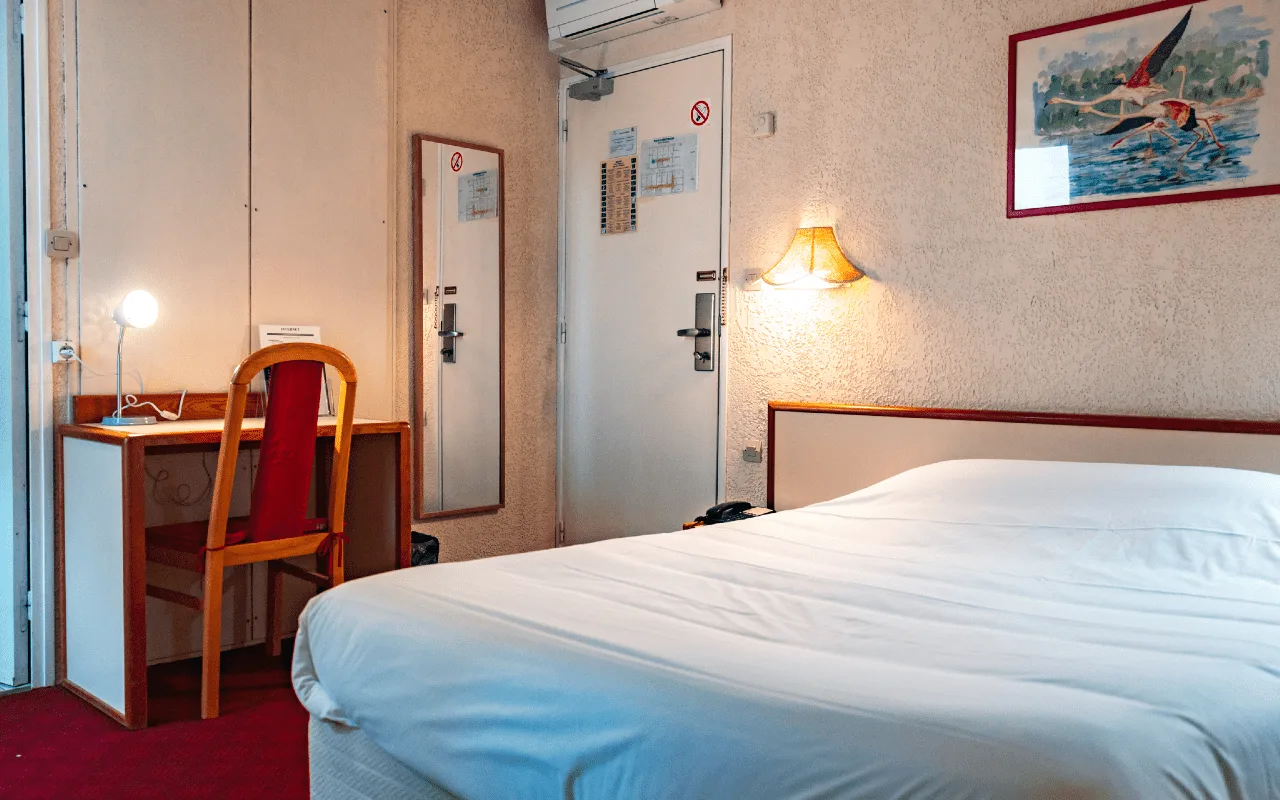 Habitación Héraclée con cama doble