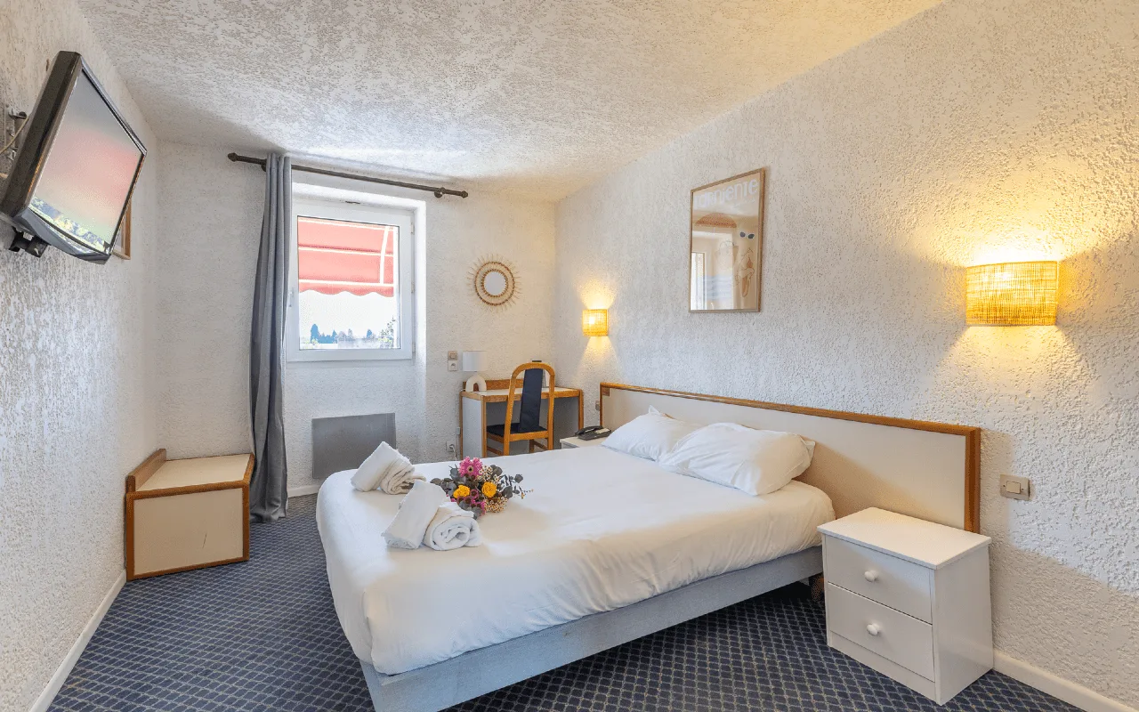 Habitación Héraclée con cama doble