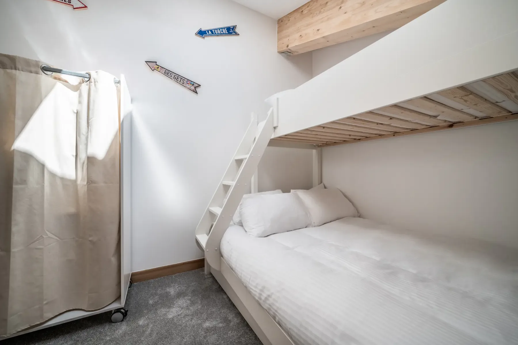Dormitorio infantil del apartamento Elouera en Les Gets