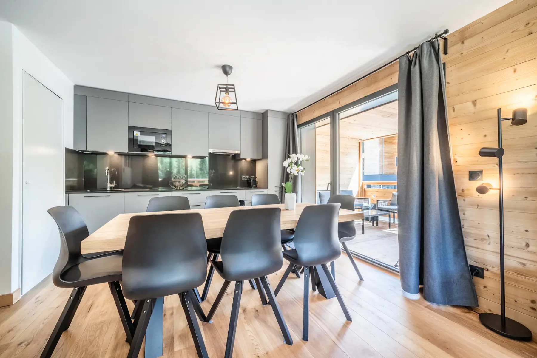 Cocina de Elouera en Les Gets