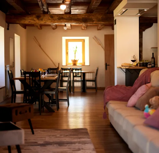 Interior de la casa