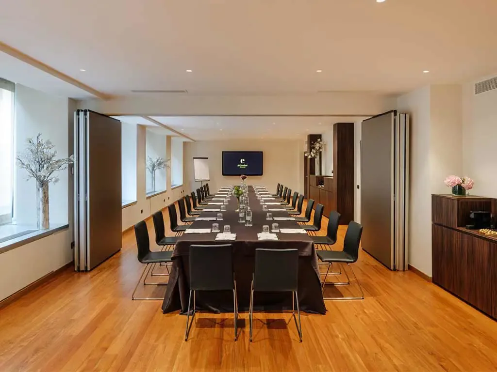 Montaje para eventos en las salas Velasca y Brera