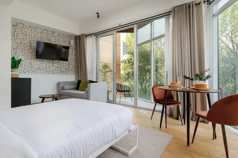 Fabulous Loft w/ Balcony in Roma Norte