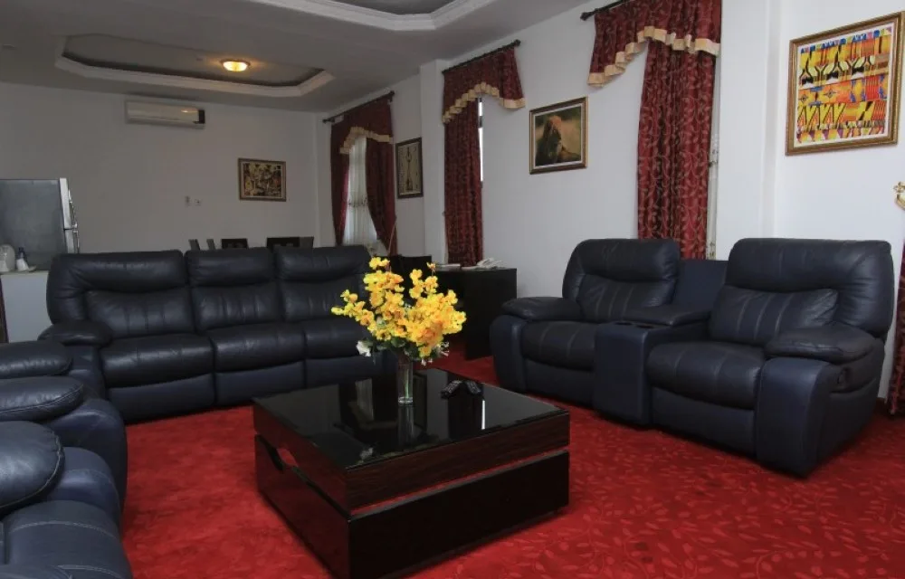 Habitación del Mawuli Hotel