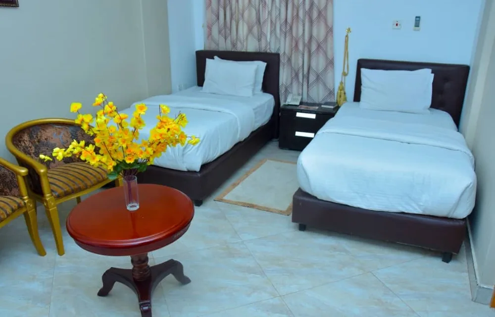Habitación del Mawuli Hotel