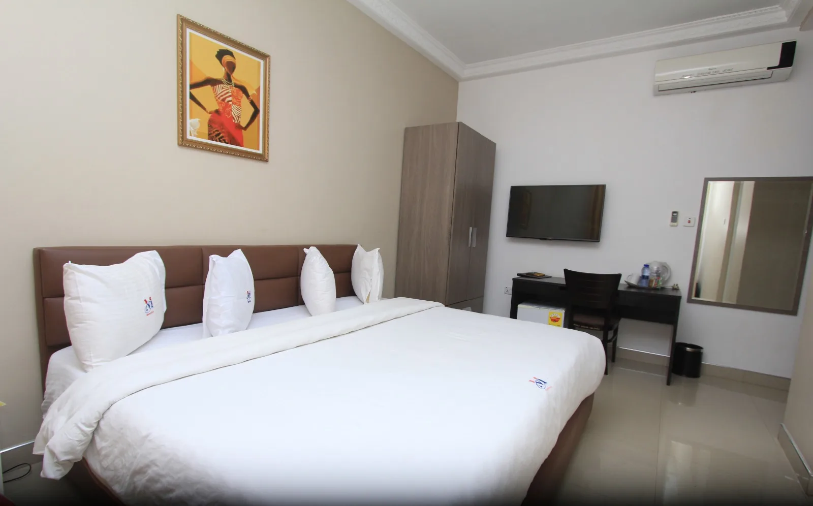 Habitación del Mawuli Hotel