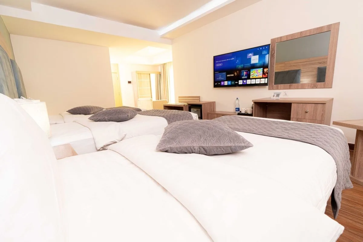 Triple Room bedroom