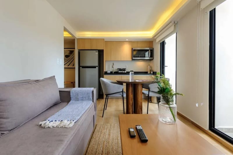 Elegant Loft w/ Balcony in Colima