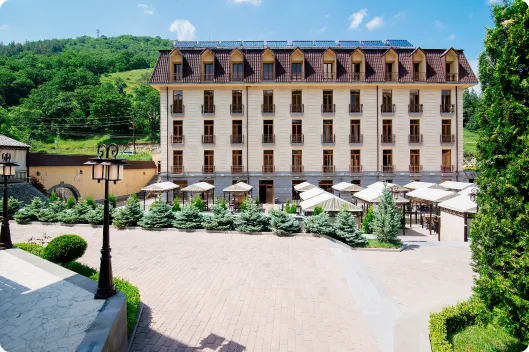 Hotel grounds