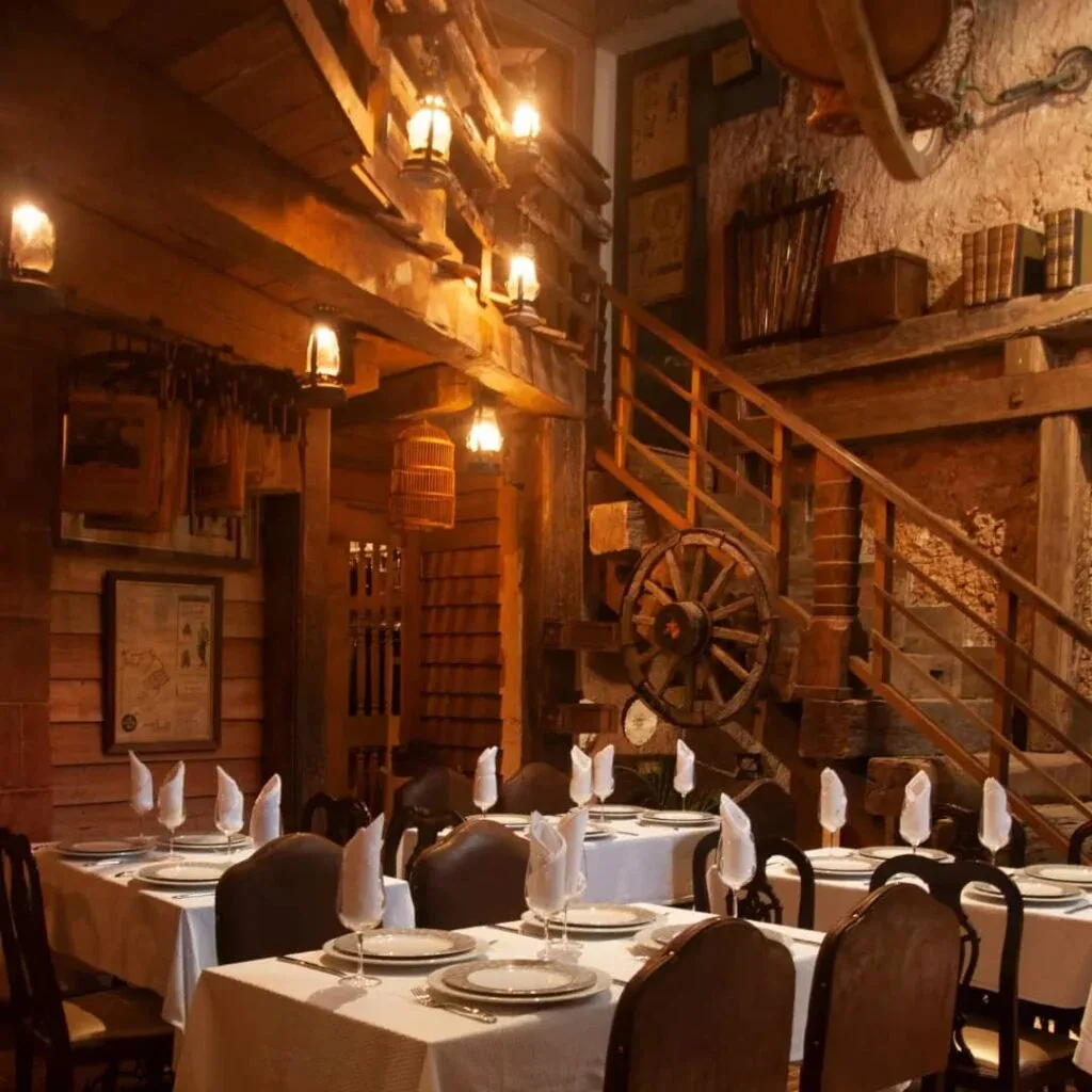 Interior del restaurante