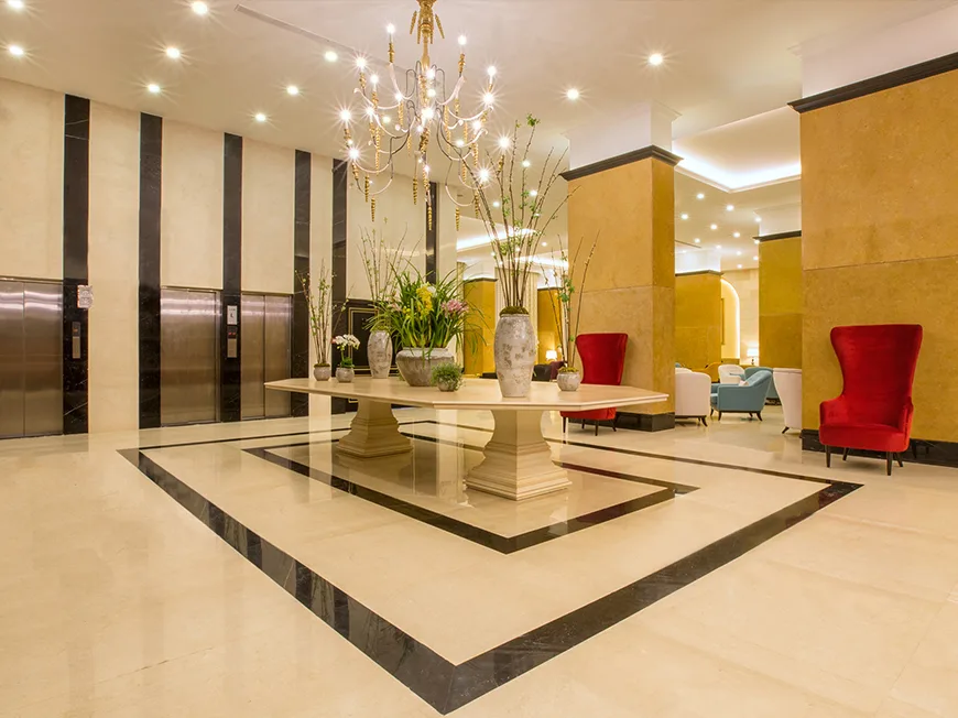 Hotel lobby