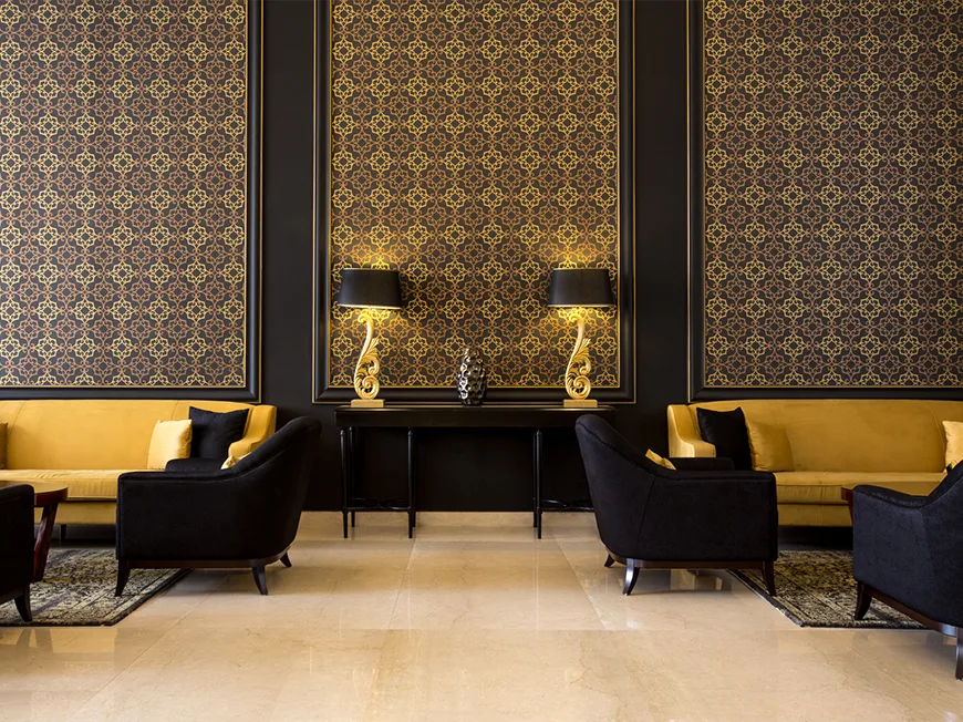Hotel lobby