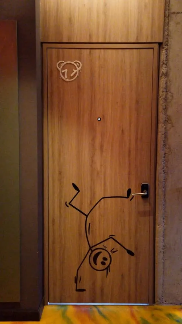 Street Art Hotel interior
