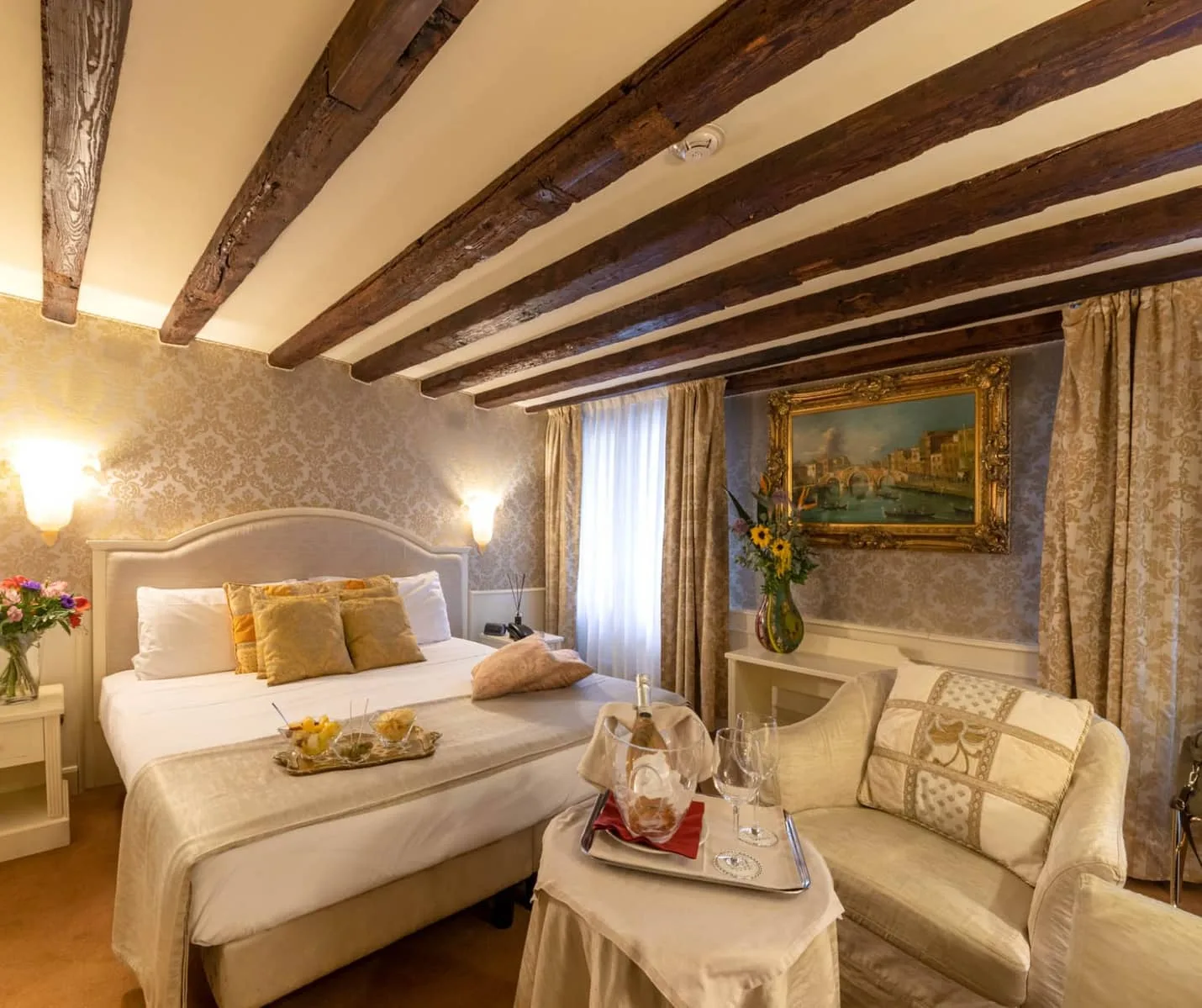 Habitación deluxe con vistas al canal