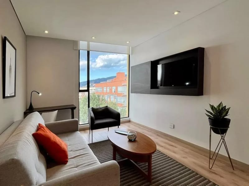Bright 1BR in San Patricio w/ Gym
