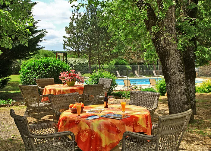 Hotel terrace