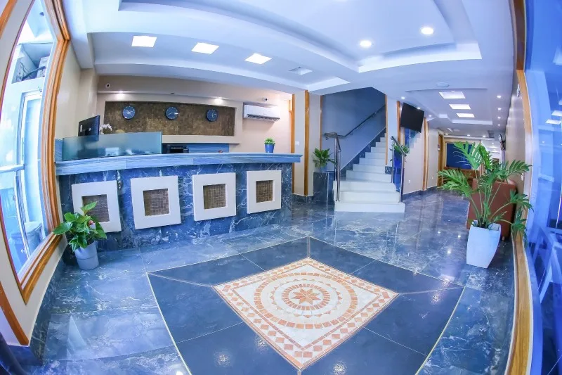 Hotel reception