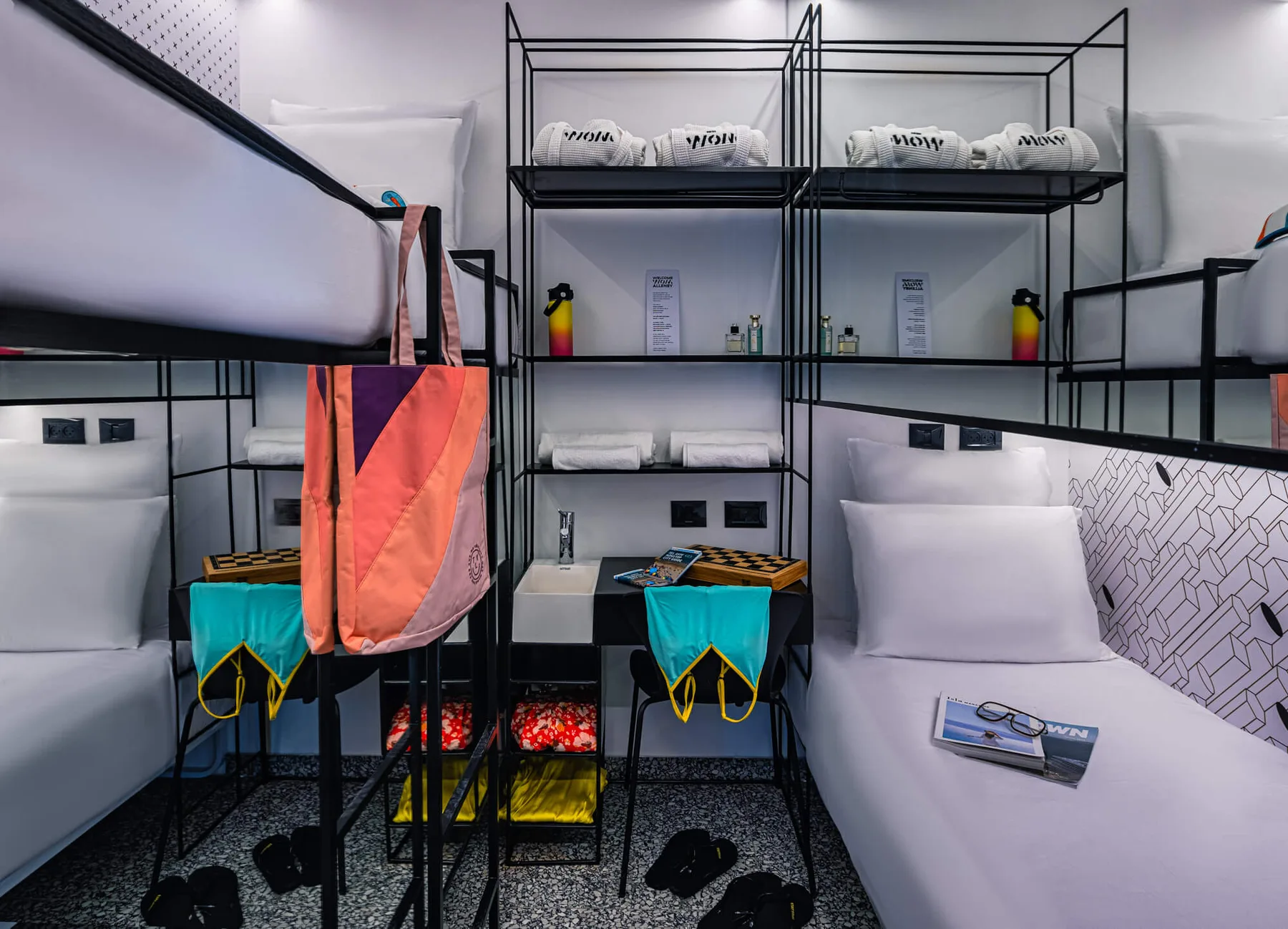 Habitación POD con dos camas