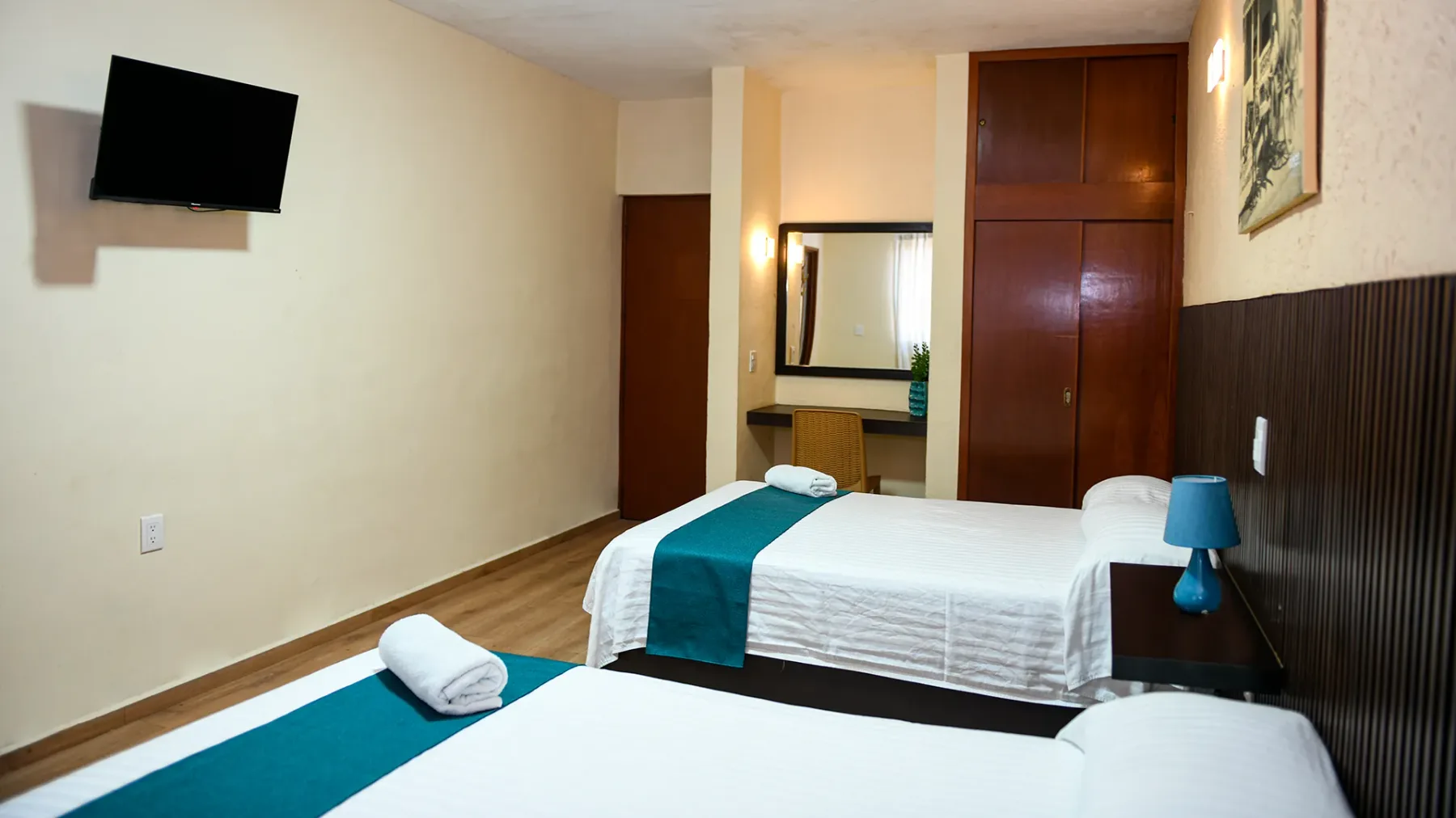 Habitación superior con dos camas