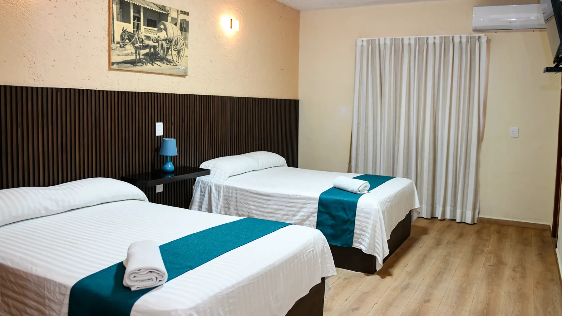 Habitación superior con dos camas