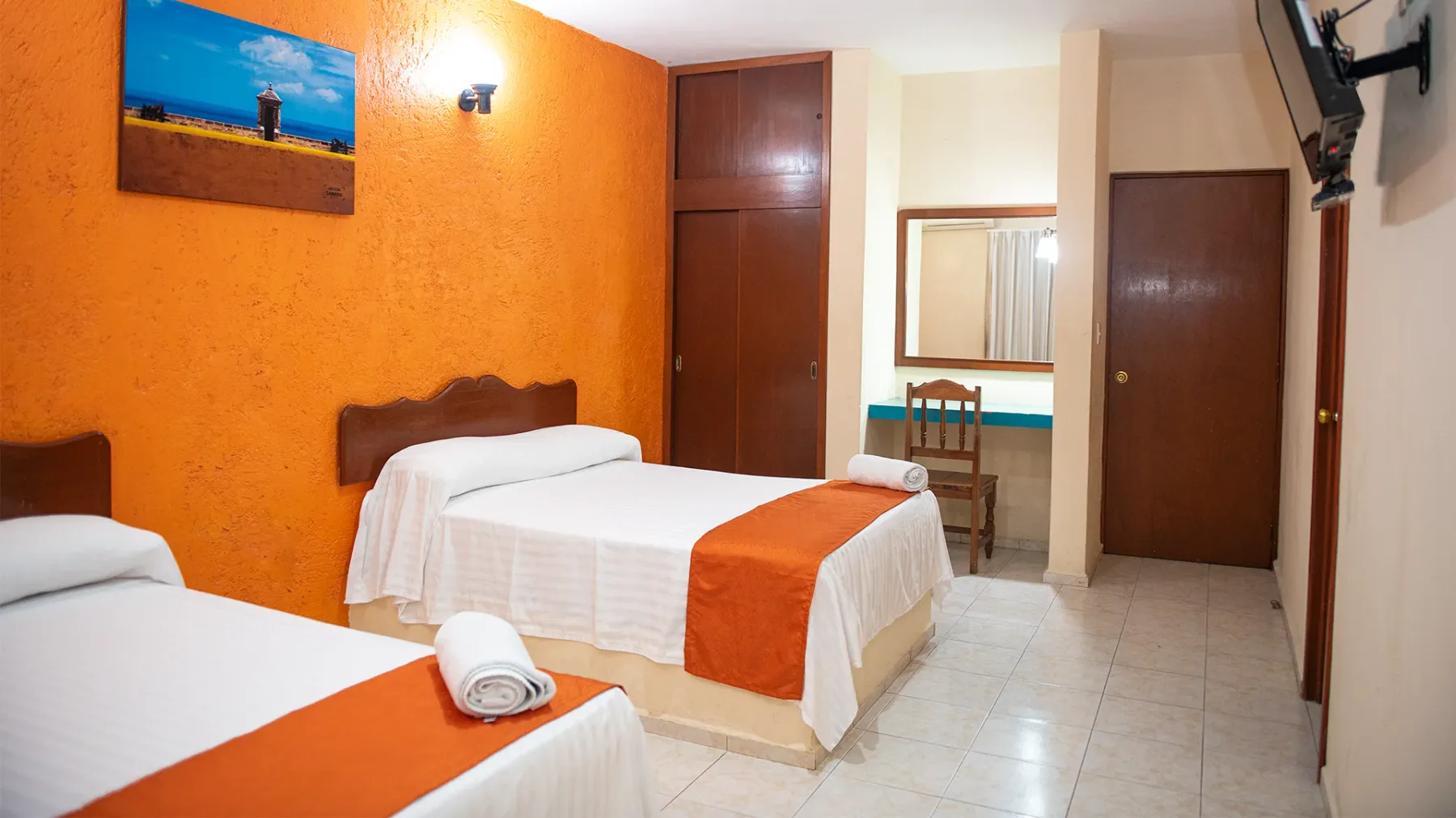 Habitación cuádruple estándar