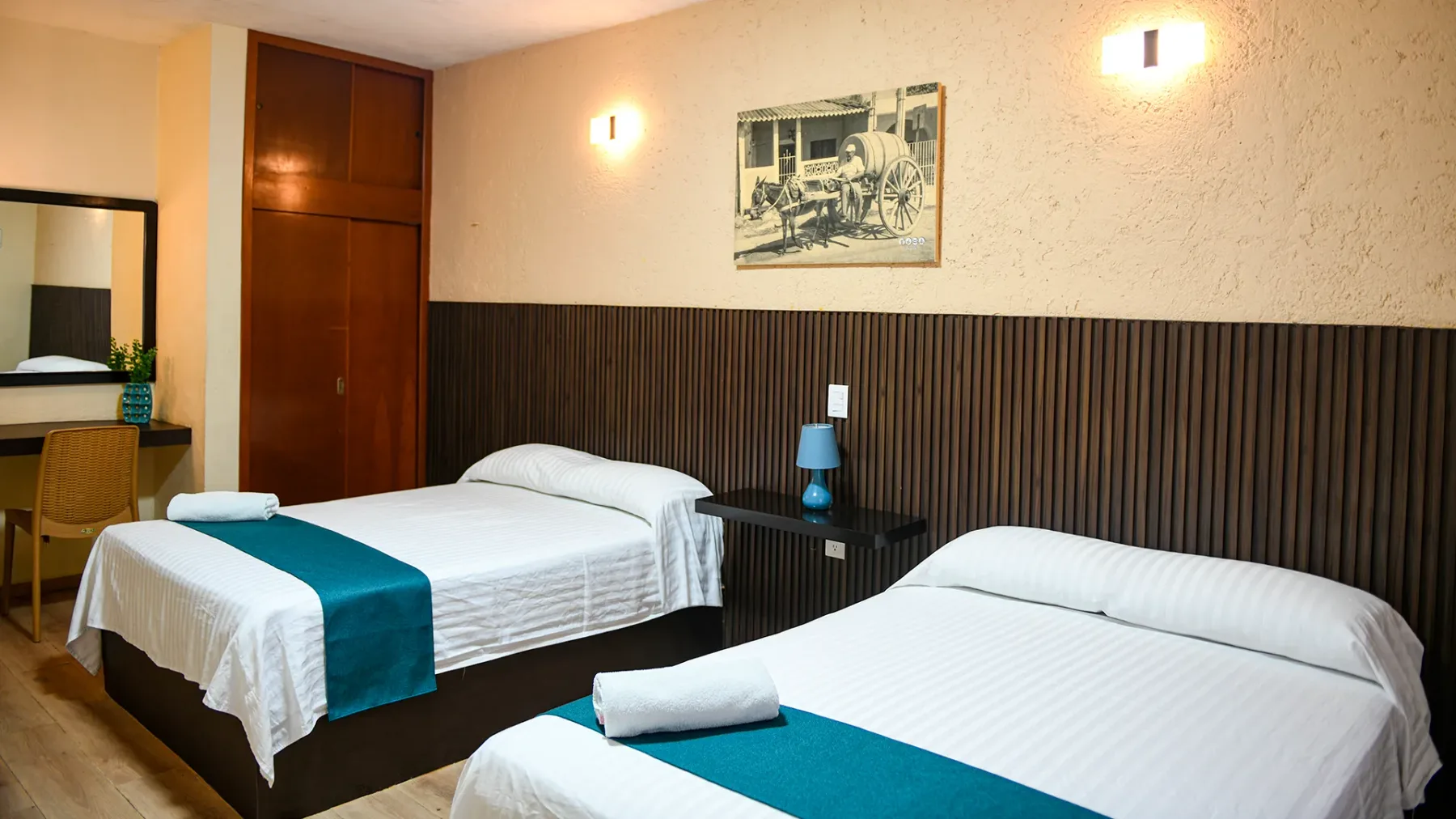 Habitación superior con dos camas