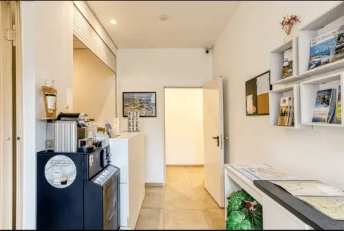 Kitchenette in an accommodation
