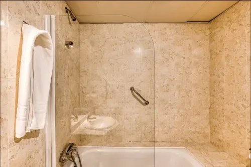 Bathroom with shower