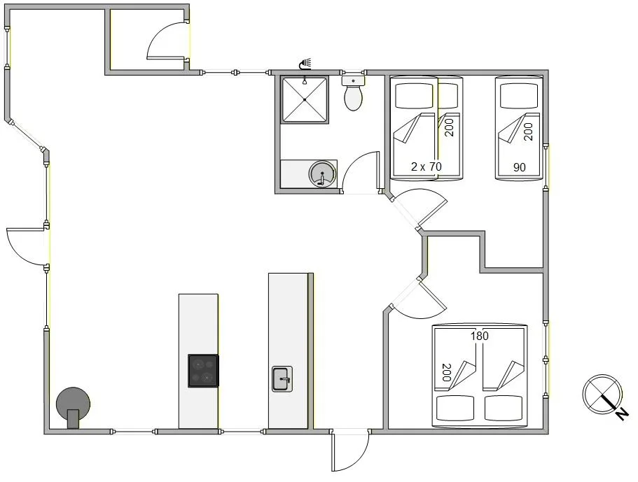 Casa de vacaciones B2741 en Blåbærheden 5, Bjerregård - Imagen #13