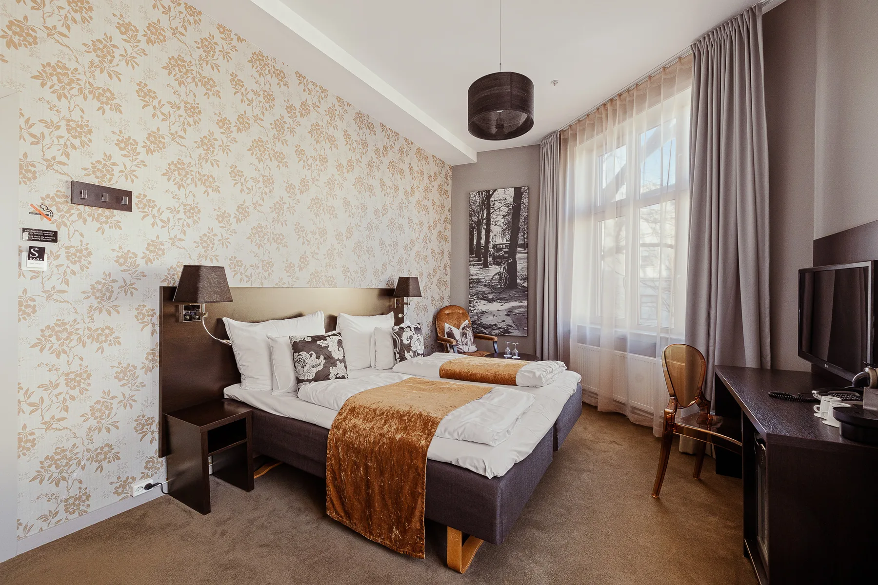 Saga Hotel room