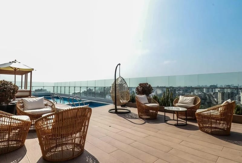 Radiant 1BR with Fantastic View in Barranco