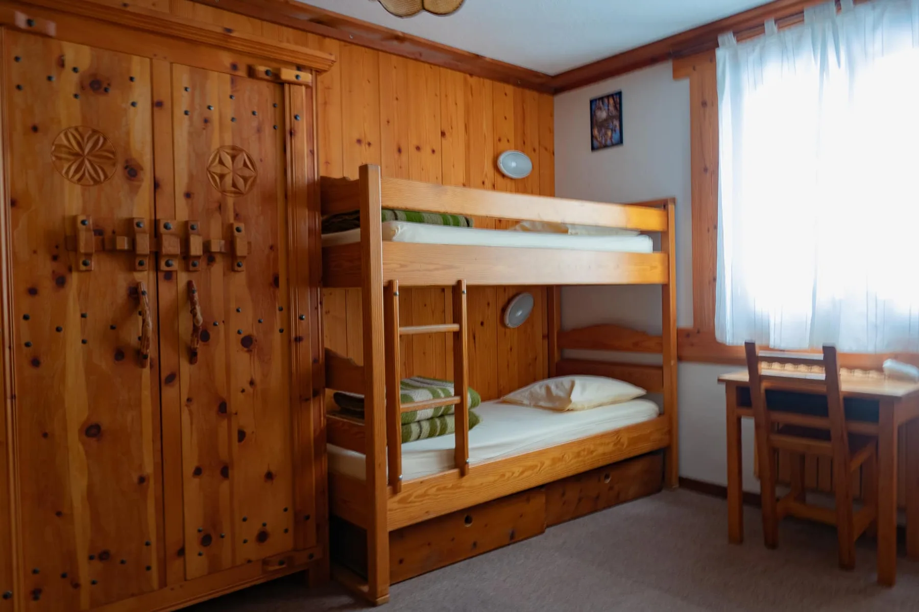 Dormitorio compartido de Les Baladins