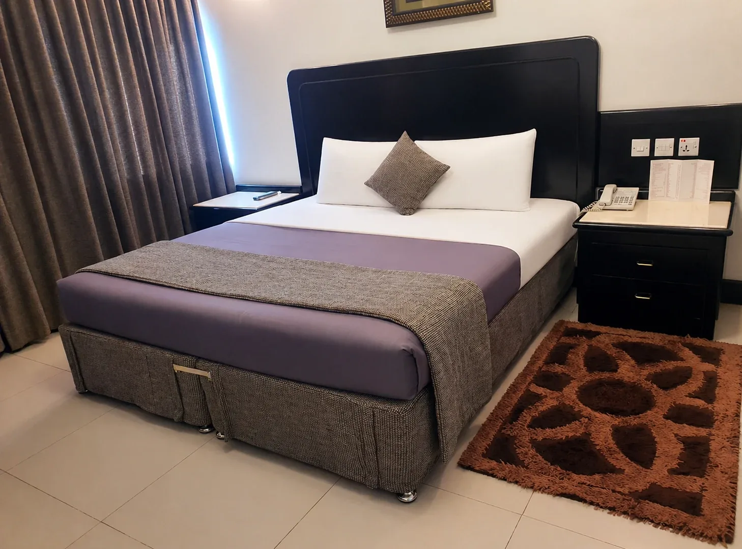 Dormitorio de la suite ejecutiva
