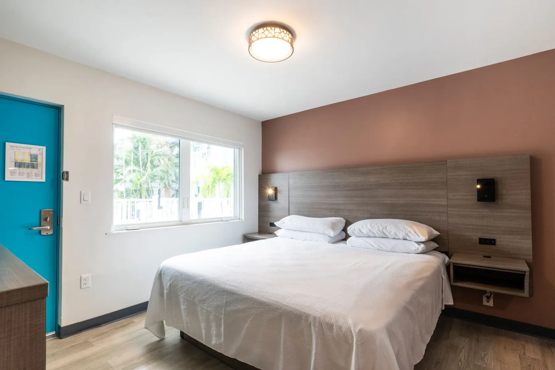 Hotel room interior