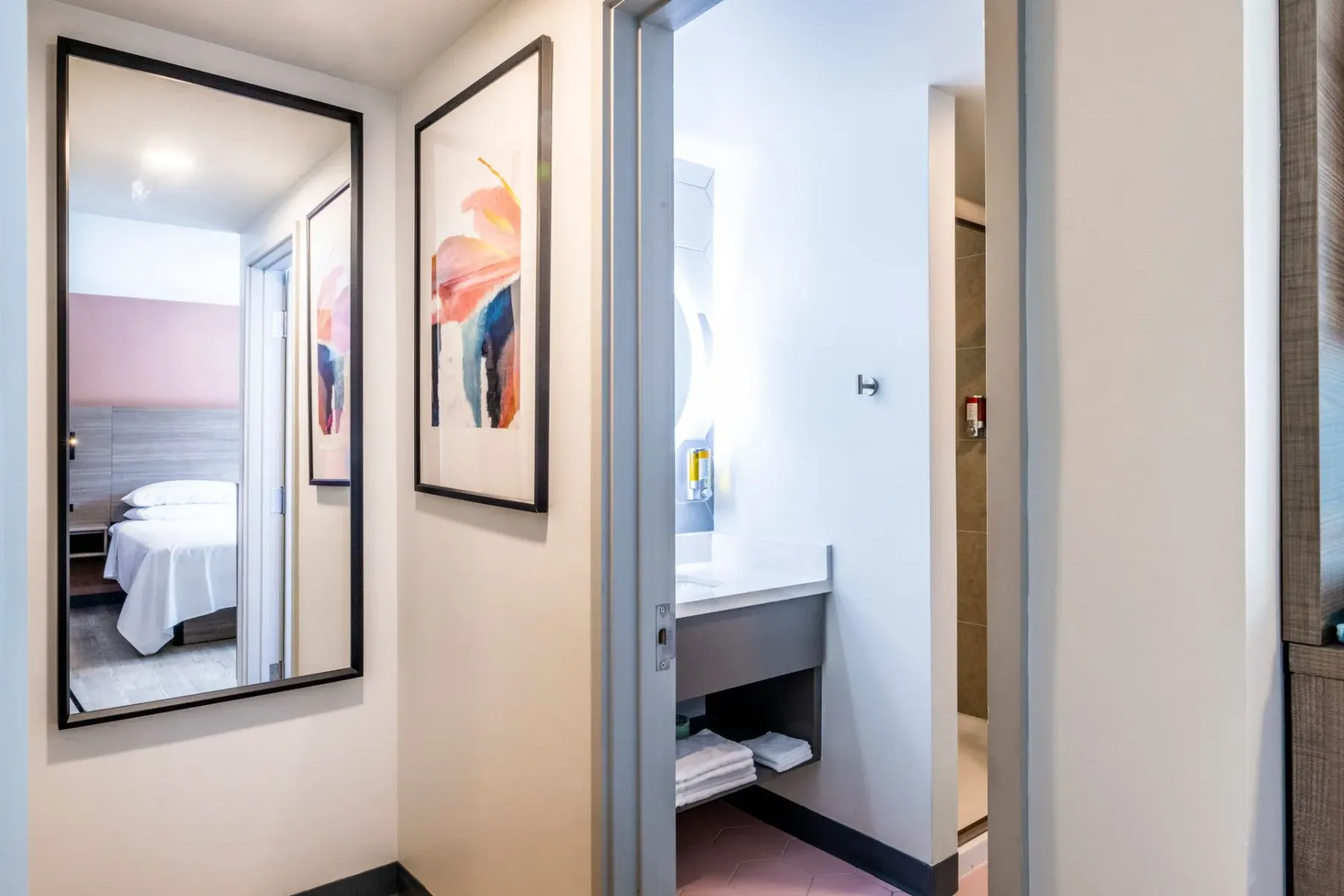 Hotel room interior