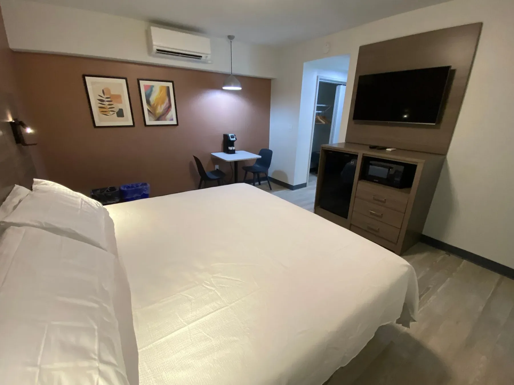Hotel room interior