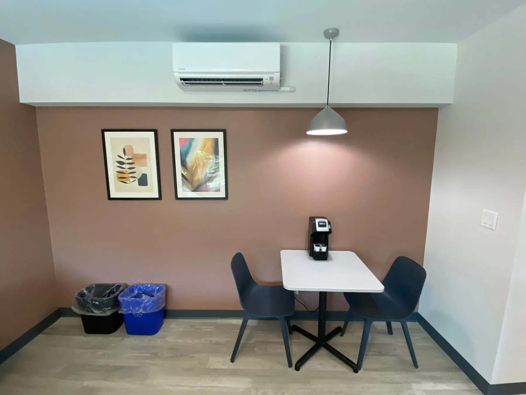 Hotel room interior